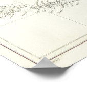 Antike Karte von Samoa Poster (Ecke)