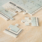 Antike Karte von Südamerika Puzzle (Seite)