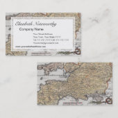 Antike Karte von Südengland, Devon, Cornwall (Vorne/Hinten)