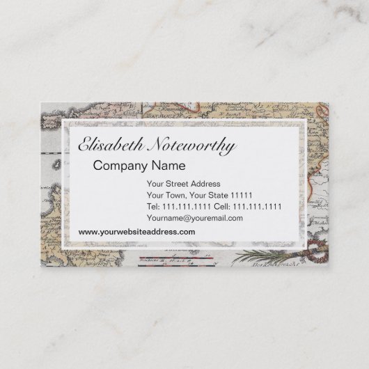 Antike Karte von Südengland, Devon, Cornwall (Vorderseite)