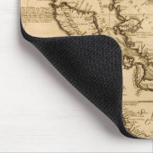 Antike Karte von Südostasien | 1687 Mousepad (Ecke)