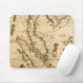 Antike Karte von Südostasien | 1687 Mousepad (Mit Mouse)