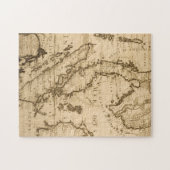 Antike Karte von Südostasien | 1687 Puzzle (Horizontal)