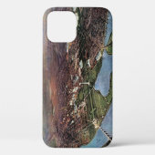 Antike Karte von Washington DC und dem Potomac Riv Case-Mate iPhone Hülle (Rückseite)