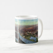Antike Karte Washington DC und der Potomac River Kaffeetasse (VorderseiteRechts)