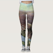 Antike Karte Washington DC und der Potomac River Leggings (Vorderseite)