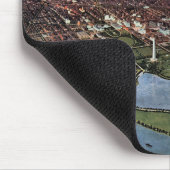 Antike Karte Washington DC und der Potomac River Mousepad (Ecke)