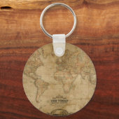 Antike Kartenserie Schlüsselanhänger (Vorderseite)