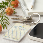 Antike Katalogkarte Schlüsselanhänger (Vorderseite rechts)