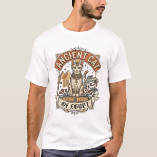 Antike Katze Ägyptens Katze Altes Ägypten Vintage T-Shirt
