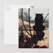 Antike Katzen-Postkarte Postkarte (Vorne/Hinten)