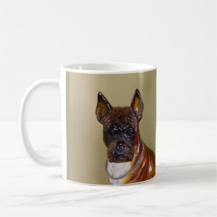 Antike Keramik-Boxer-Kaffeetasse Kaffeetasse