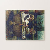 Antike Kinder Puzzle (Horizontal)