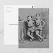 Antike Kinderpostkarte Postkarte (Vorne/Hinten)
