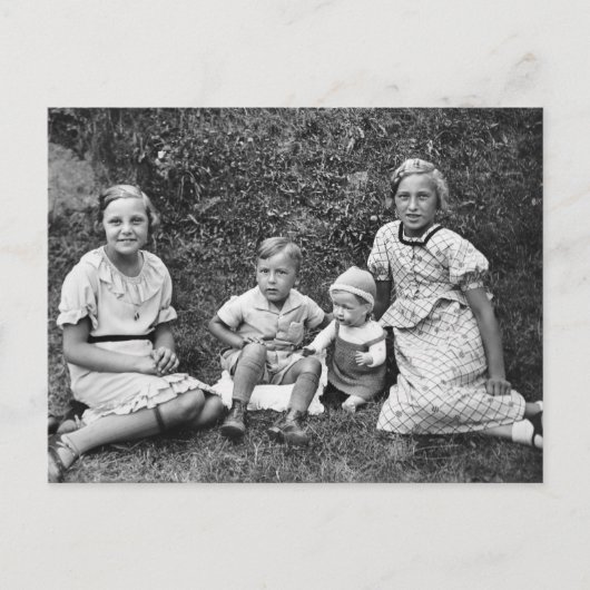 Antike Kinderpostkarte Postkarte (Vorderseite)