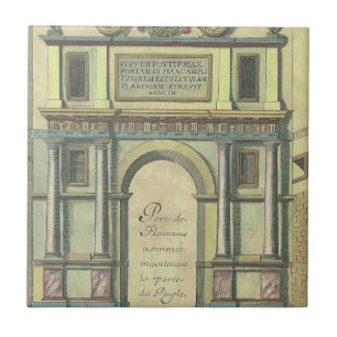 Antike Kirchentür Eingang Renaissance-Architektur Fliese