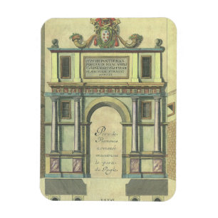 Antike Kirchentür Eingang Renaissance-Architektur Magnet