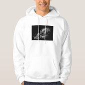 Antike Klarinette Stillleben, B&W Hoodie (Vorderseite)