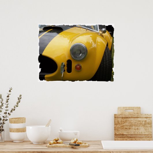 antike klassische Autoshow pic raw 015 Poster (Küche)