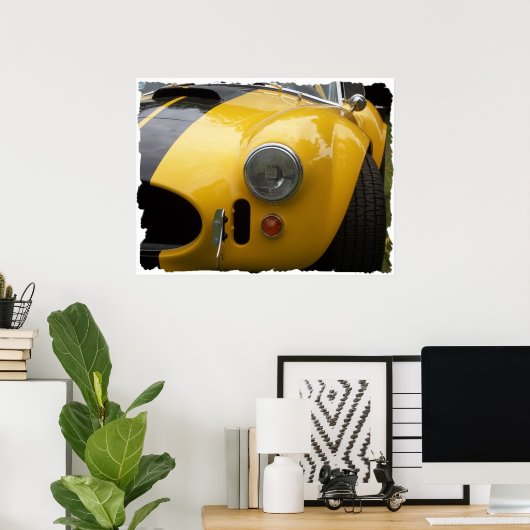 antike klassische Autoshow pic raw 015 Poster (Heimbüro)