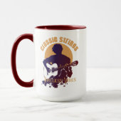 Antike Klassische Gitarre Kaffeetasse (Links)