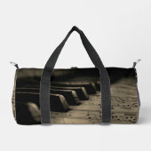 Antike Klaviertasten  Duffle Bag (Vorderseite)
