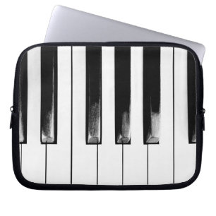 Antike Klaviertasten Laptopschutzhülle