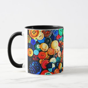 Antike Knöpfe Tasse