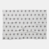 Antike Kompassrose Geschirrtuch (Horizontal)