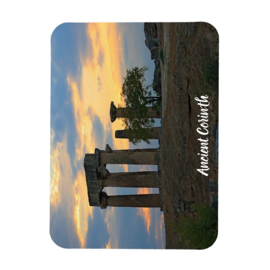 Antike Korinth Magnet (Vertikal)