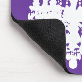 Antike Kronleuchter Grafik Mousepad (Ecke)