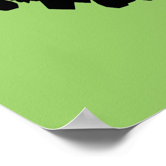 Antike Kronleuchter Grafik Poster (Ecke)