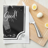 Antike Küche - Whip it Whip it Real Good Geschirrtuch (Viertel Falte)