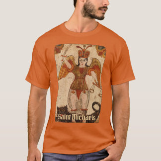 Antike Kunst Erzengel Sankt Michael T-Shirt