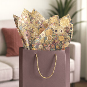 Antike Kunst im Jugendstil, feine Kunst Blumenmale Seidenpapier