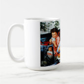 Antike Kunst Kaffeetasse (Links)