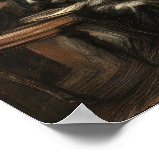 Antike Kunst Skulptur Studio Römisch Griechisch Poster (Ecke)