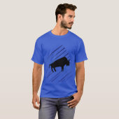Antike Künstler - prähistorisches Buffalo T-Shirt (Vorne ganz)