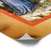 ANTIKE KÜRBISERNTE POSTER (Ecke)