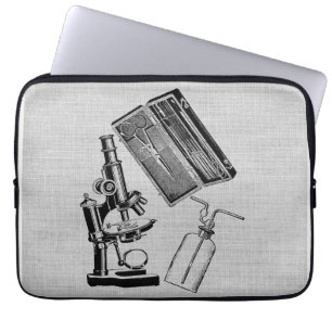 Antike Laborausrüstung Laptopschutzhülle