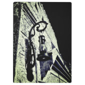 Antike Lampe 3 Ringblende Klemmbrett (Rückseite)