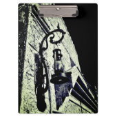 Antike Lampe 3 Ringblende Klemmbrett (Vorderseite)