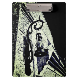 Antike Lampe 3 Ringblende Klemmbrett