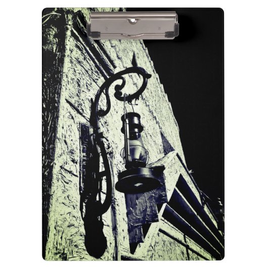 Antike Lampe 3 Ringblende Klemmbrett (Vorderseite)