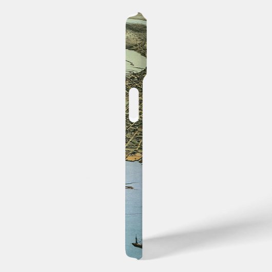 Antike Landkarte Stadt Seattle Washington Case-Mate iPhone Hülle (Rückseite / Rechts)