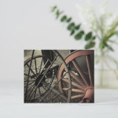 Antike Landkartenträger Postkarte (Stehend Vorderseite)