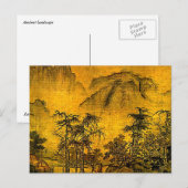 Antike Landschaft Postkarte (Vorne/Hinten)