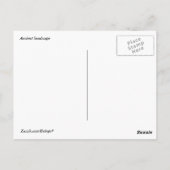 Antike Landschaft Postkarte (Rückseite)