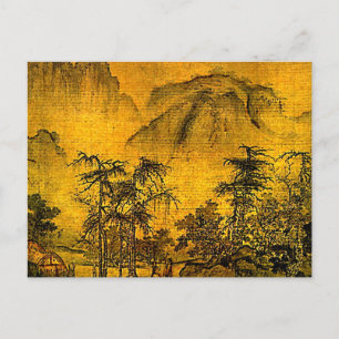 Antike Landschaft Postkarte
