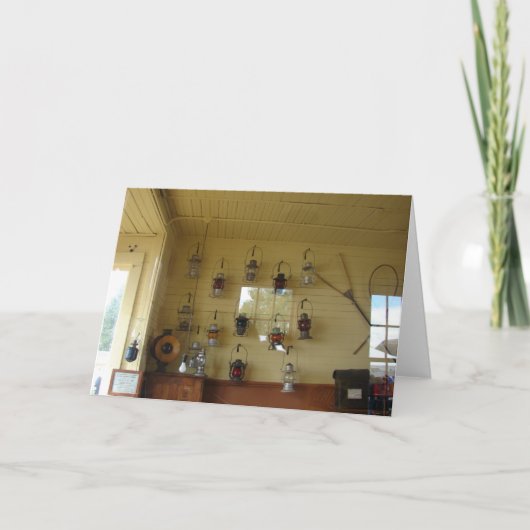 Antike Lanterns Karte (Vorderseite)